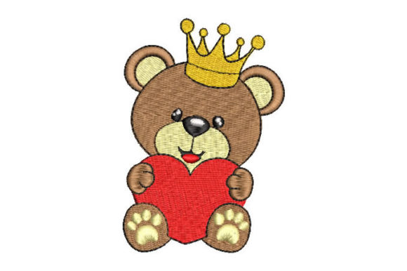 Baby Bear with Crown and Heart Review