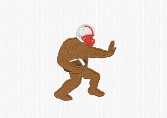 Bigfoot with Football and Helmet Review
