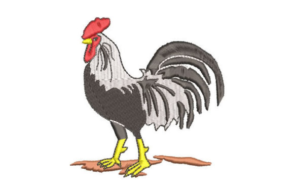 Black and White Rooster: A Holiday Design Review