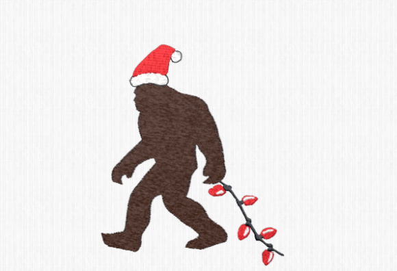 Review: Bigfoot with Christmas Lights Design