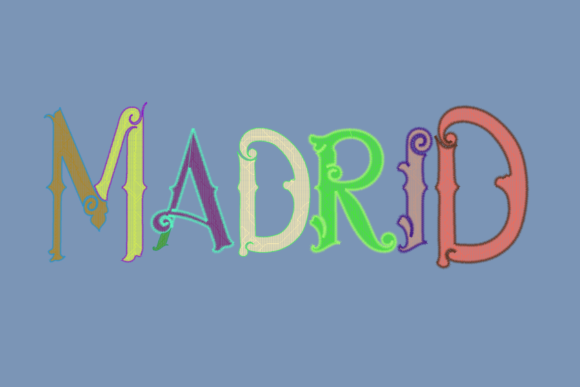 Review: Madrid Victorian Vintage Lettering for Holiday Crafts